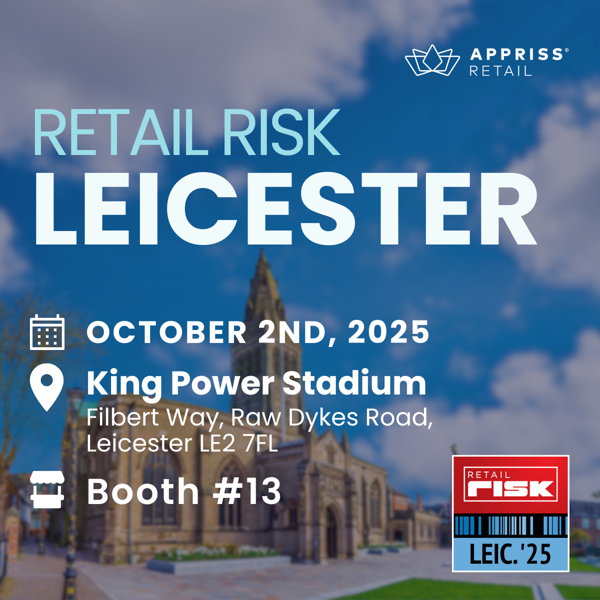 Appriss Retail attends Retail Risk – Leicester