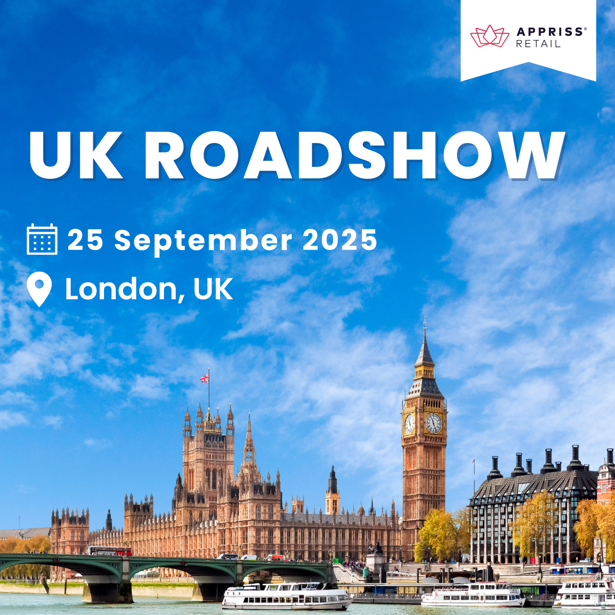 Join us at our UK Roadshow, September 25, 2025.